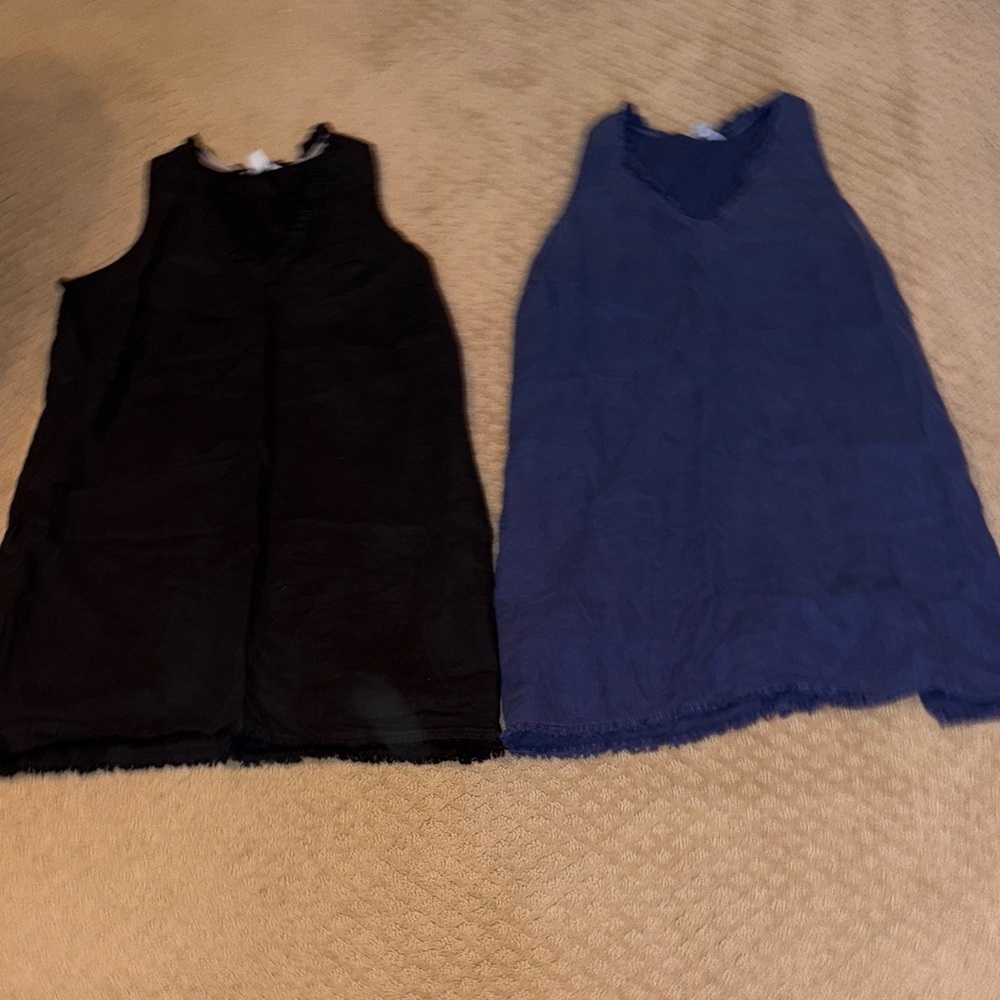 Tommy Bahama xl sleeveless linen dresses